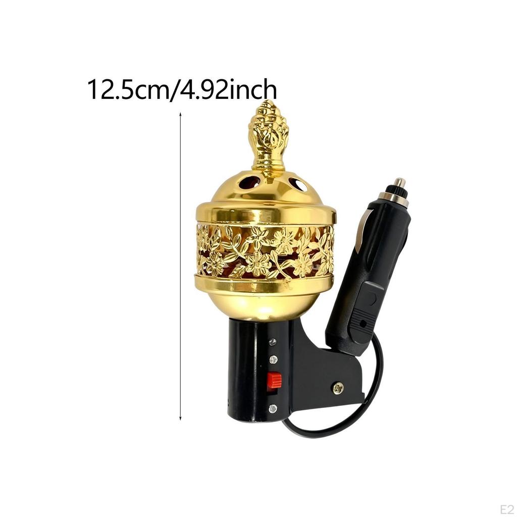 Bruciatore di Incenso Elettrico per Auto Regali Creativi Decorativi Supporto per Veicolo
