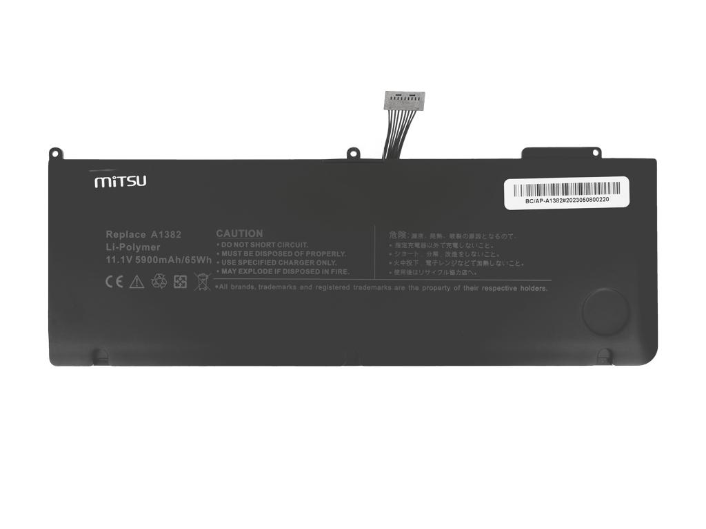 A1286 battery for Apple MacBook Pro 15 A1382