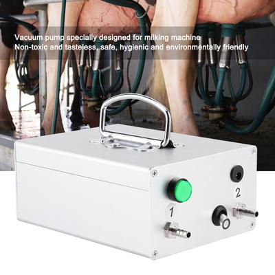 Aluminiumlegering Pulsation Elektrisk Mjölkningsmaskin Vakuumpump för Fårfarm Boskapsverktyg