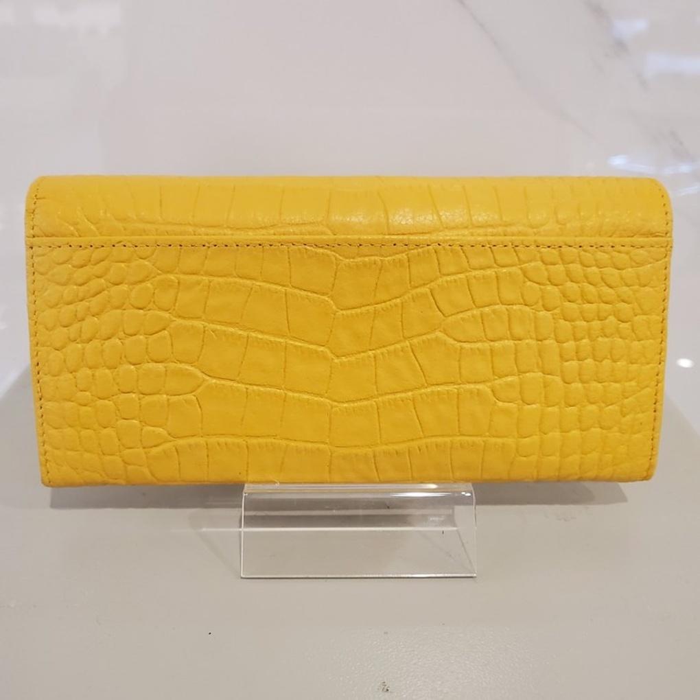 Moncross 9159YEAW cubic point feminine and luxurious cowhide women's long wallet