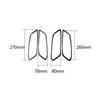 4PCS Carbon Fiber Car Door Handle Frame Cover Stickers Decoration Accessories For BMW 3 Series G20 G28 325li 330d 335 -20