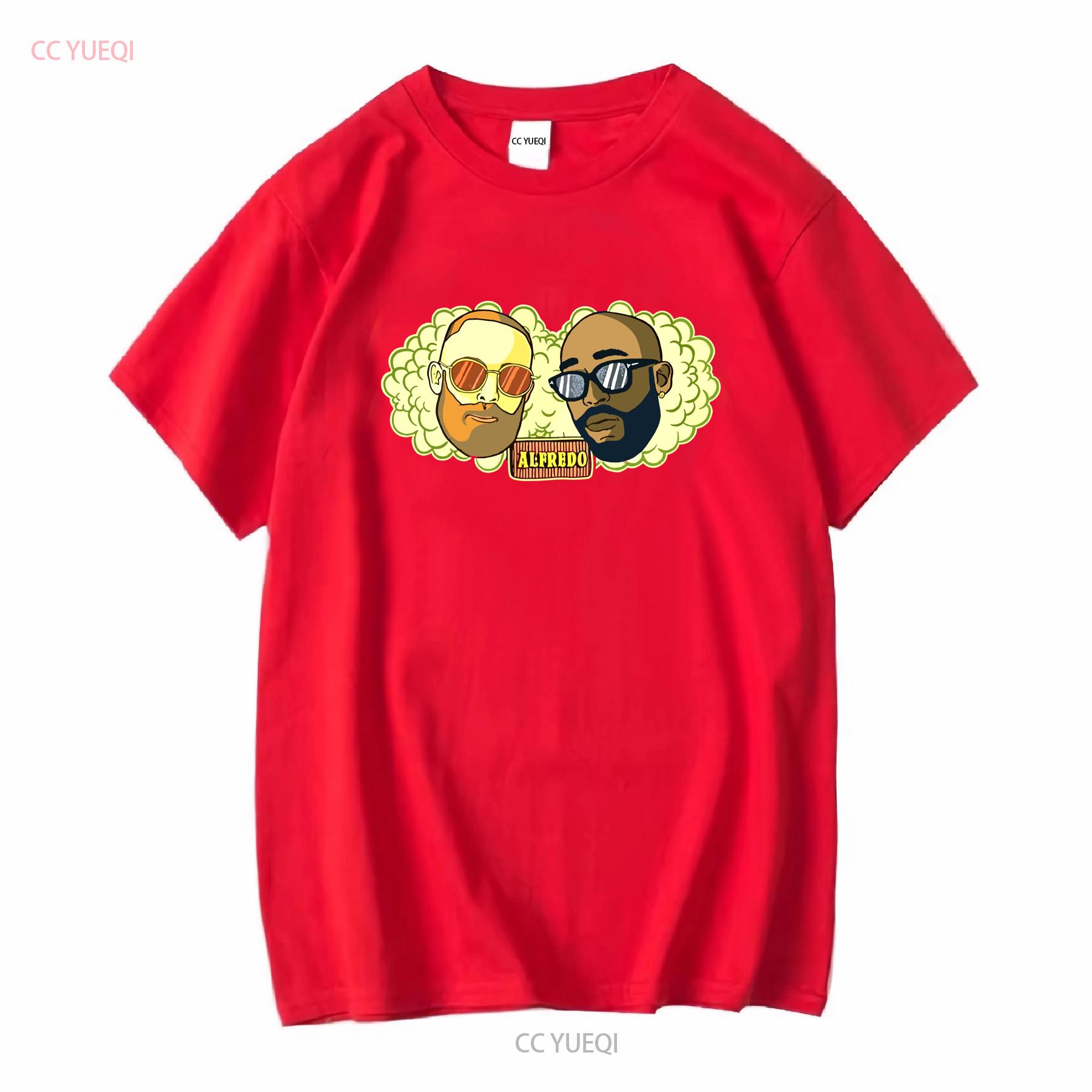 Футболка Freddie Gibbs x The Alchemist Alfredo Размер L Cheech Chong Flip винтажная Стирка Дышащая Эластичная Повседневная уличная одежда S