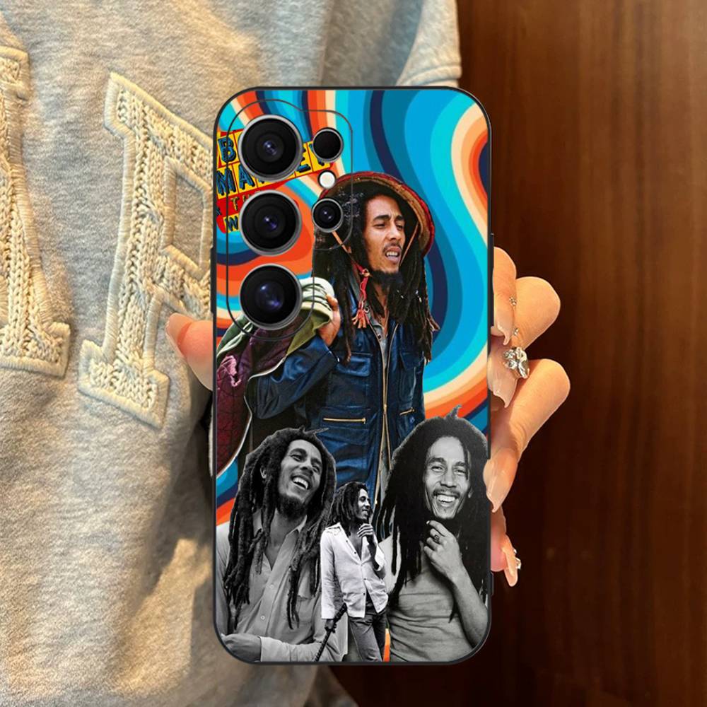 Sänger B-Bob M-Marley Handyhülle Für Samsung S 24 Fe 25 Ultra Plus 20 Lite 21 30 22 23 24 22 Ultra 5G Fundas