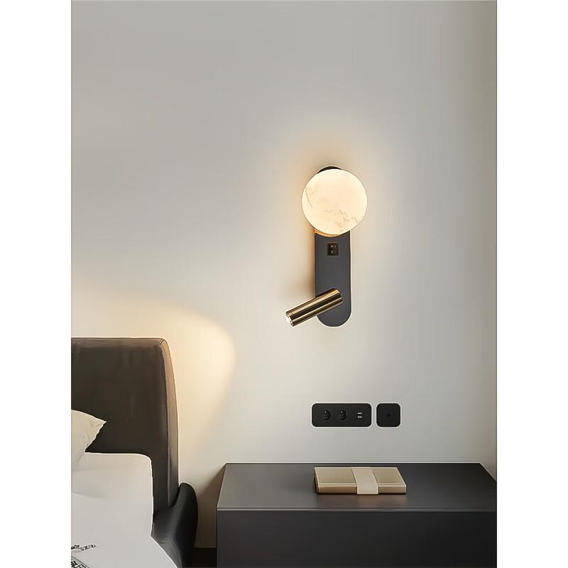 Adjustable LED Bedside Reading Wall Lamp