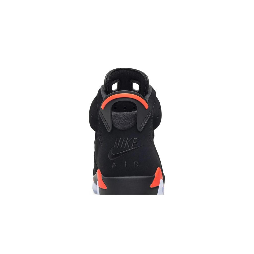 Air Jordan 6 Retro 'Infrared' 2019 (Unisex) Black / Infrared 23-Black Vintage Basketball Shoes 384664 060