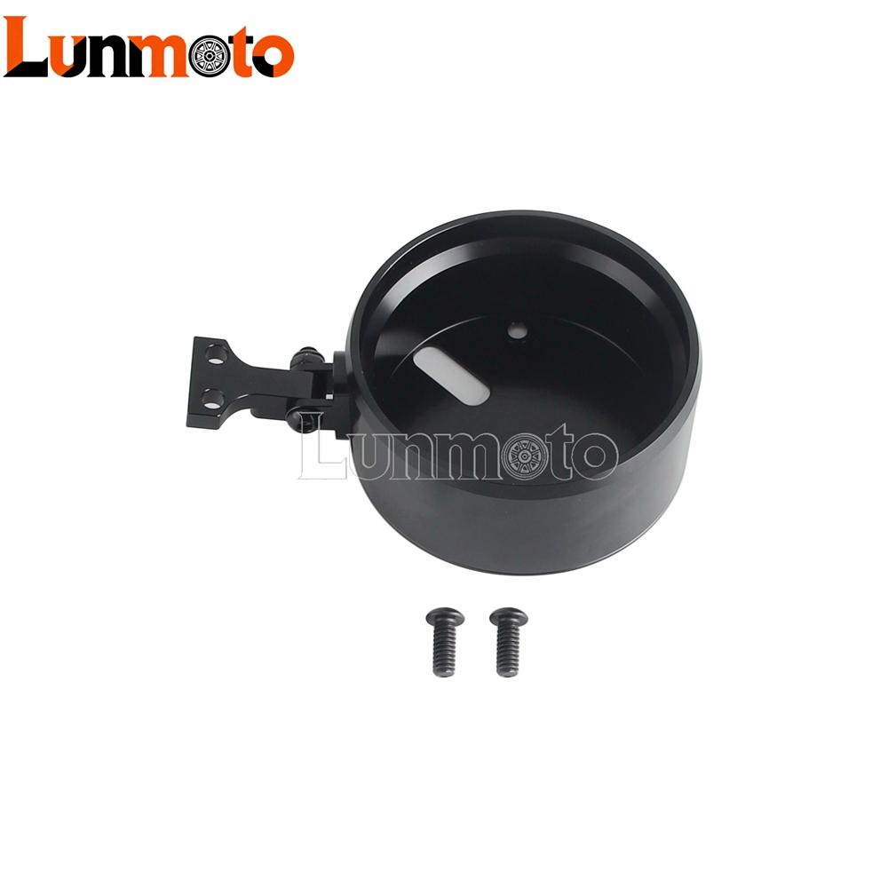 

Motorcycle Gauge Mount Housing Speedometer Bracket Speedo Relocation Kit For Harley Fat Bob FXFB FXFBS Low Rider S FXLRS 18-24 B Black Shell