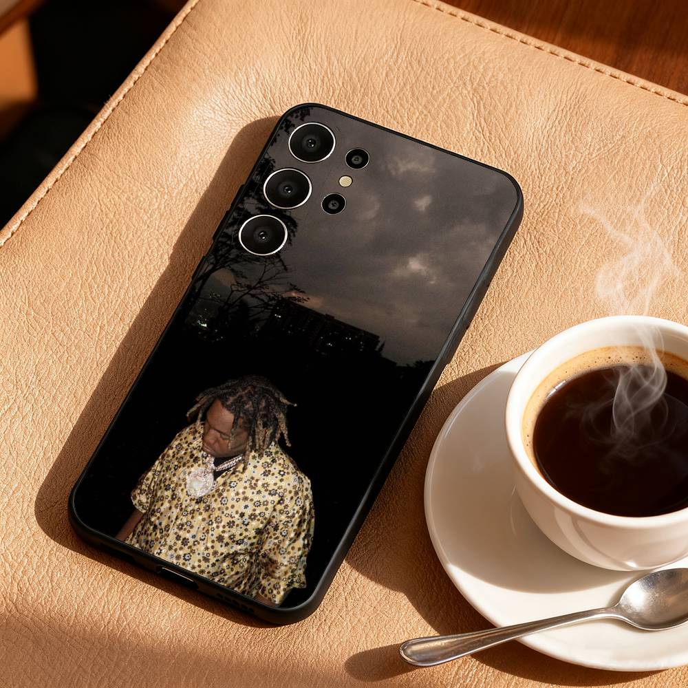 Rapper D-Don T-Toliver Singer Phone Case For Samsung S25,S24,S21,S22,S23,S30,Ultra,S20,FE,Lite,10,9,Black Cover
