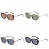 Small Fragrance Celebrity Style Pearl Leg Sunscreen Sunglasses For Fashion Girls
