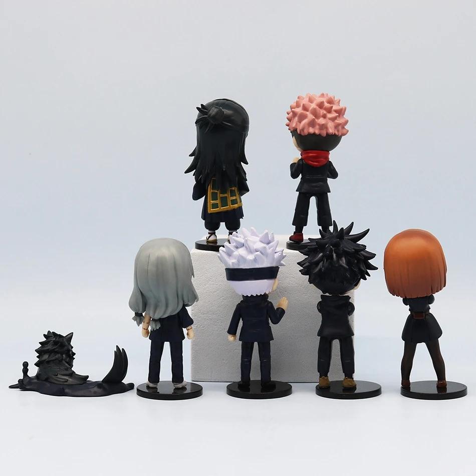 Original Figuarts Mini Jujutsu Kaisen Action Figures Set - Gojo Satoru Mahito Getou Suguru Itadori Fushiguro - Anime Coll