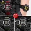 Pro Casio malé čtvercové řady DW-291H/DW-290 W-218H/W-219H upravené tkané nylonové plátěné náhradní řemínky k hodinkám pro muže a ženy