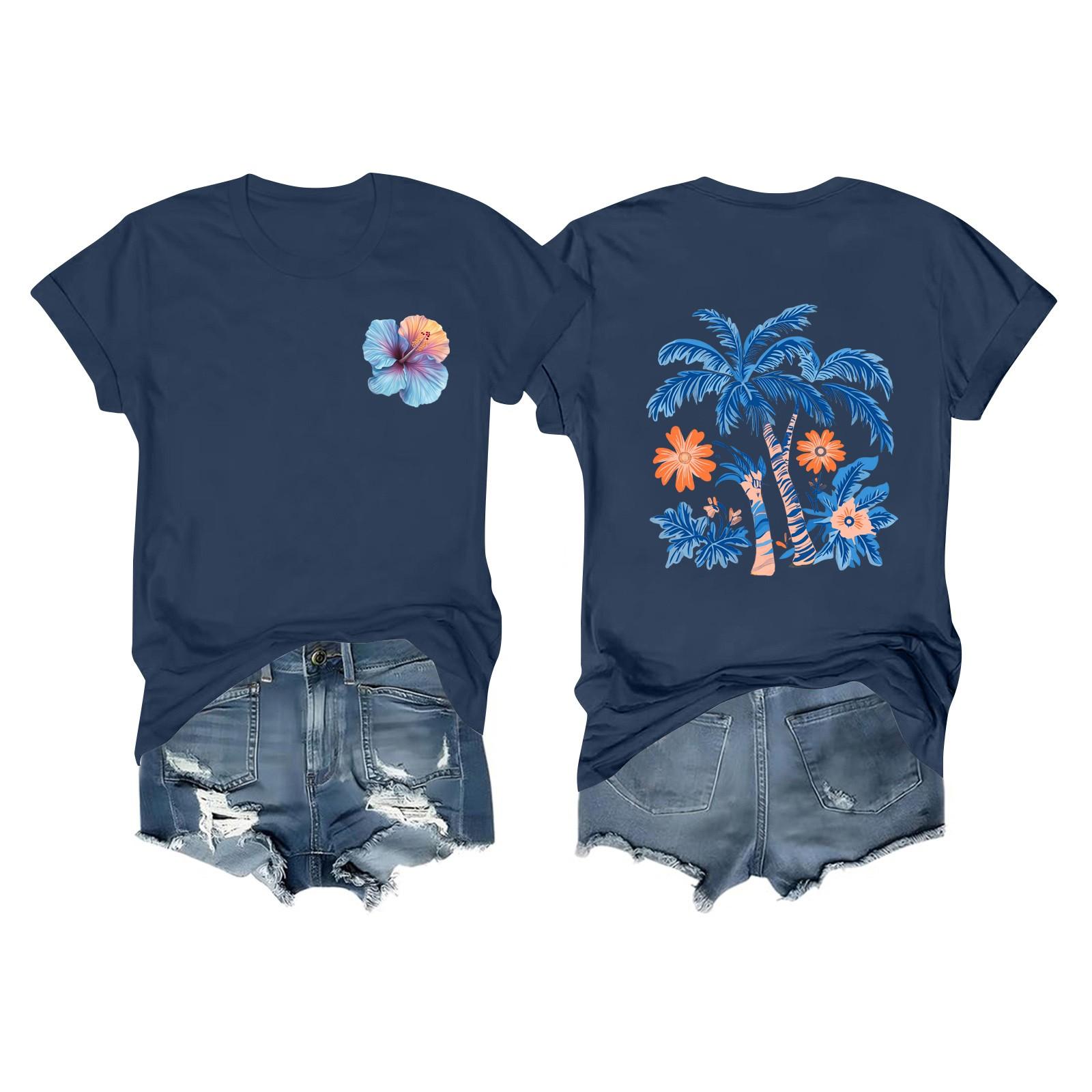 

Футболки для малюків, дівчаток, хлопчиків, дитячі футболки з принтом і короткими рукавами для хлопчиків і дівчаток 150 Темно-синій