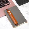 Adjustable Elastic Band Pen Holder Colorful Pu Leather Pen Sleeve Pouch Elastic
