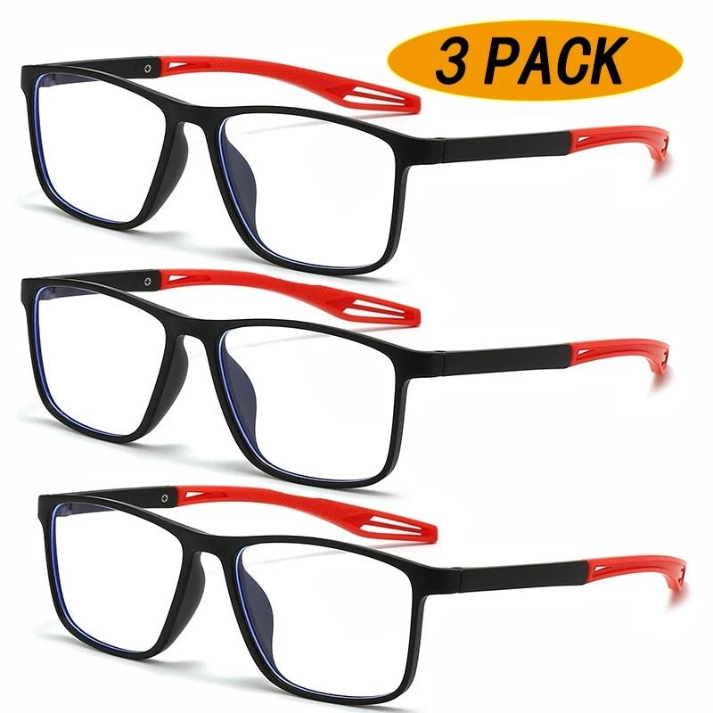 1/3 /6Pairs of Sports Reading Glasses with A Selectable Degree Range of 1.0 To 4.0 Suitable for Professionals Sports Enthusiasts