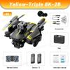 New KY605S Rc Drone GPS 8K Professional with ESC Three Cameras Wide-angle Optical Flow Positioning Four-way Obstacle Avoidance Quadcopter 5000M