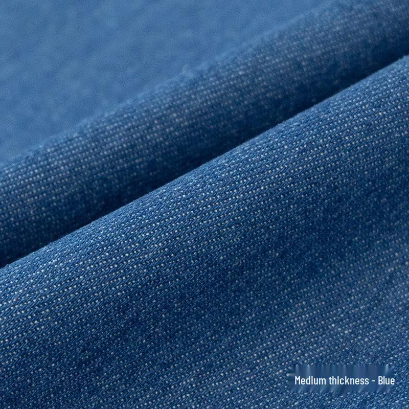 Frühlings-/Sommer-gewaschener Denim-Stoff für Kinderbekleidung, Jugendhemden, Taschen, Schuhe und Hüte - 16s reine Baumwolle