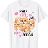 Just a Girl Who Loves Corgis T-Shirt(5)