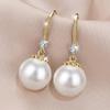 S999 Sterling Silver High-End Pearl Earrings for Women - 2024 Trend