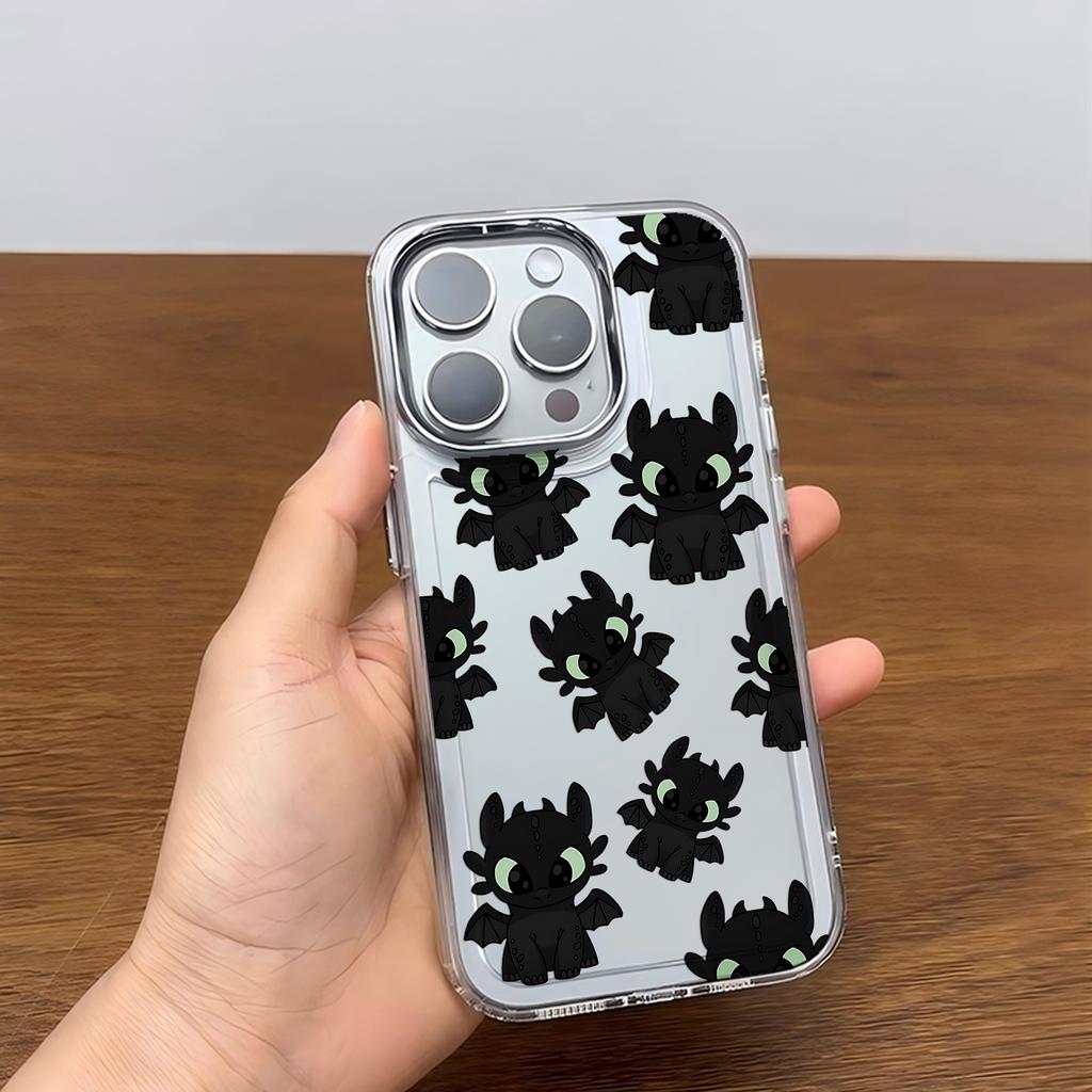 Lovely Toothless Fury Dragon New Phone Case For iPhone 17 16e 16 15 14 13 12 11mini Pro Max X XR XSMAX 8 7 Air Plus Cover Couple