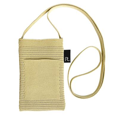 6470 Knit Material No Gusset Pochette SC Tiny Lou Ami [Routet] (Beige)
