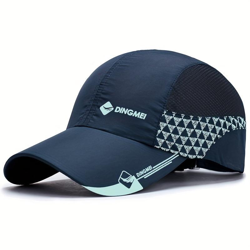 Baseballkappe Sommer Herren Damen Outdoor Sport Laufen Wandern Schweißkappe Männlich Schnelltrocknend Verstellbar Sonnenschutz Netz Truckerhut