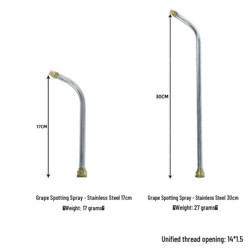 Adjustable Stainless Steel Single Nozzle Atomization Sprayer Accessories