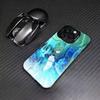 s-Silent Witch Monica Phone Case For iPhone17,16,15,14,13,12,11 Plus,Pro Max Colored Silver Plated Inside Cover