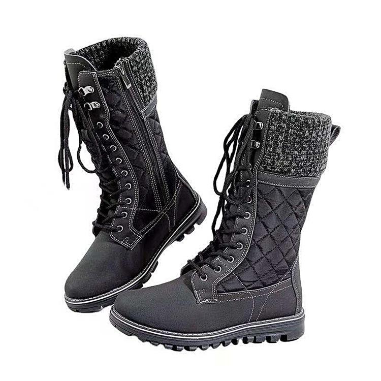 Botas largas de encaje para mujer Zapatos vintage de cuero de invierno para  damas comprar a buen precio — entrega gratuita, reseñas reales con fotos —  Joom