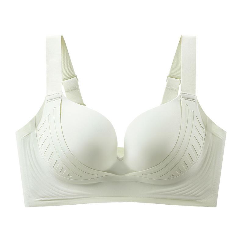 Large size fat mm pull-up adjustment underwear women's big breasts show small and thin collection of secondary breasts pull-up anti-sagging bra