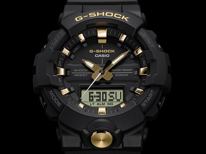 Casio G-SHOCK Men's Resin 200M Water Resistant Digital Shock Resistant Quartz Watch GA-810B-1A9