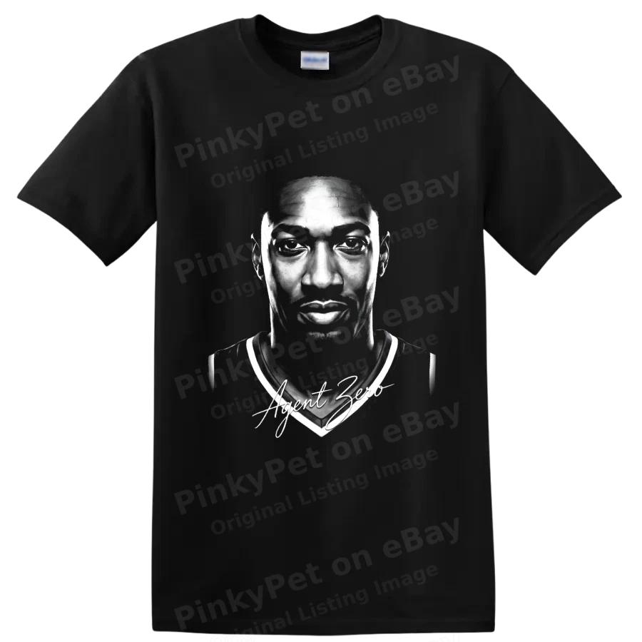 Gilbert Arenas Basketball Player No 0 Portrait Graphic T Shirt Fan Gift Art Tee