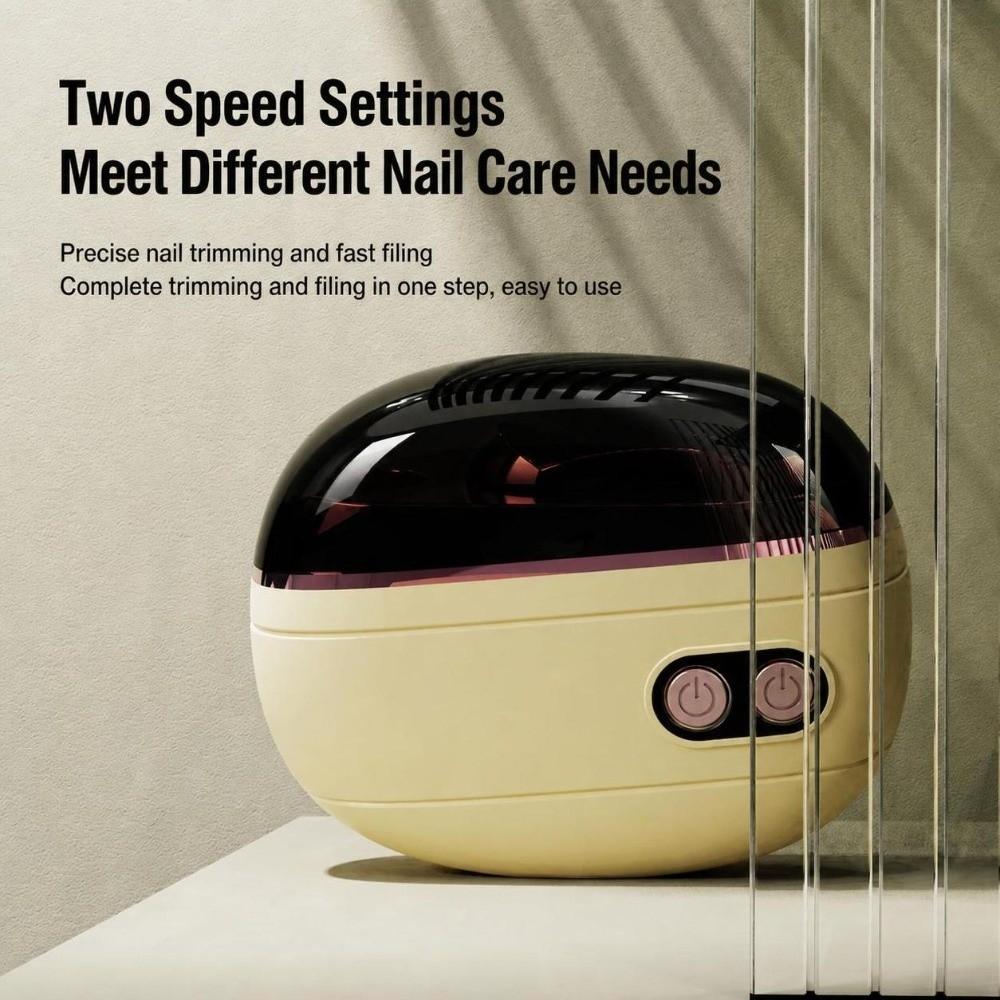 Adjustable Toenail Cutter 2-Speed Nail Grinder Polisher Automatic Nail File  Home Manicure