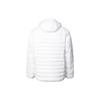 Adidas Originals Solid Color Hooded Sports Cotton Jacket Winter Men Jacket White HD4756