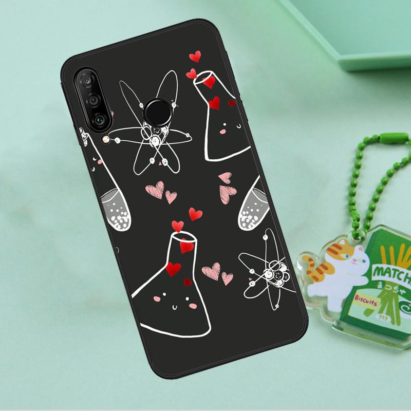 Science Chemistry Caffeine For Huawei Nova 8i 11i 12i 12s 9 10 SE Y90 Y60 Y70 Y72 Y61 Y91 P20 P30 P40 Lite P60 Pro Case