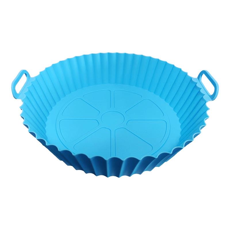 Air Fryer Silicone Liners Pot Disposable Paper Pad Baking Tray Basket Kitchen Cooking Gadgets Non-stick Pan Oven Reusable TMZ