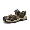 Summer Sandals Men New Leather Classic Roman Sandals Slipper Outdoor Sneaker Beach Rubber Flip Flops Men Water Trekking Sandals