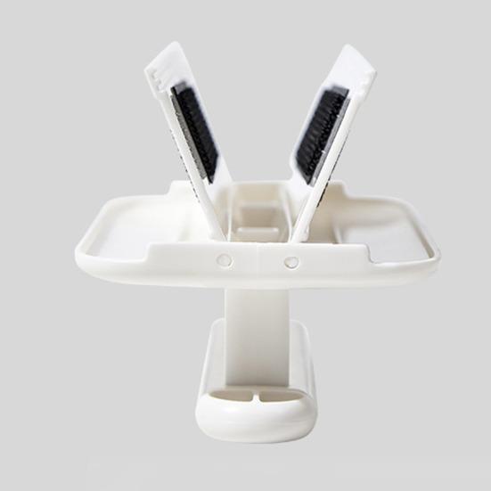 Szczotka do czyszczenia z wygodnym uchwytem Składana konstrukcja Zdejmowana ścierka 3 w 1 Szczotka do czyszczenia szczelin między deskami Szczotka do czyszczenia narożników