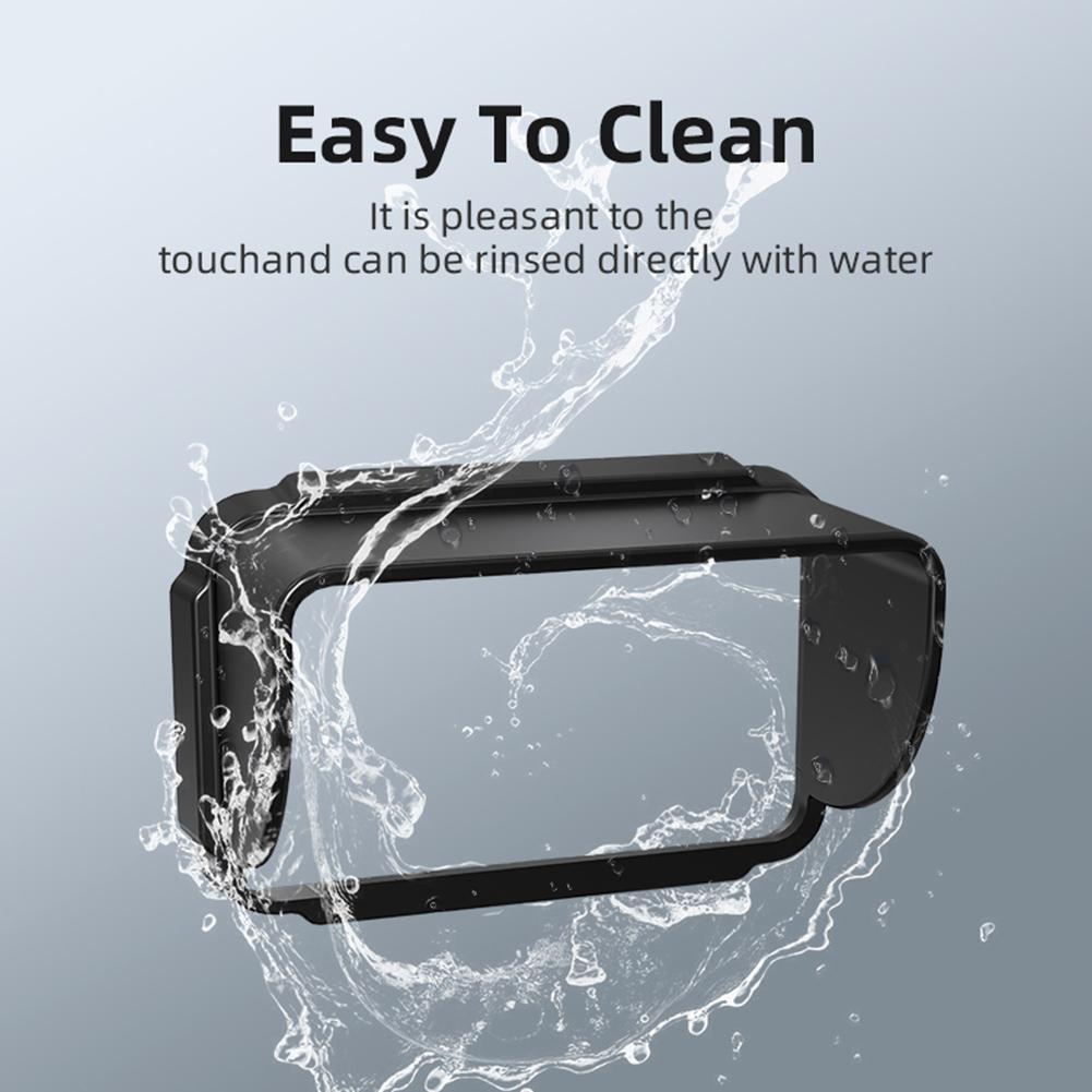 Kolip Lens Hood Camera Lens Cap Sun Shade Anti-Glare Protective Cover ABS Quick Release Lens