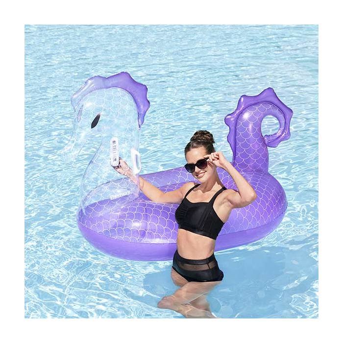 Nafukovací nosič - Bestway - Královský mořský koník - 170 x 120 cm - Odolné PVC - 100 kg max.