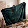 Warm Flannel BlanketResident Evil Soft Cozy Throw Blanket for Bedroom Couch