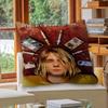 Hot N-Nirvana-K-KurtS Cobain Personalized Pillow Dust Cover Bedroom Kids Party Decoration Pillowcase Birthday Children Gift