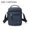 Men Casual Small Handbag Waterproof Nylon Crossbody Bags 12inch Men's Business Office Messenger Bag Shoulder Flap Bag XA33C