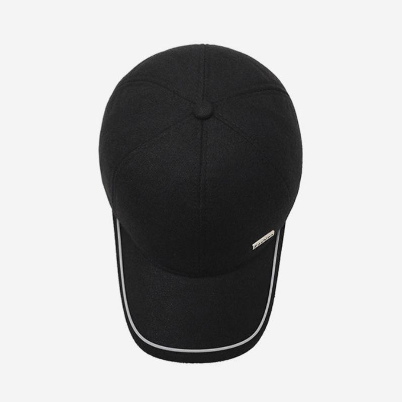 Northwood Hochwertige Mode Baseballkappe für Herren Herbst Winter Herren Warme Plüsch Dad Cap Knochen Ohrschutz Baseballmützen