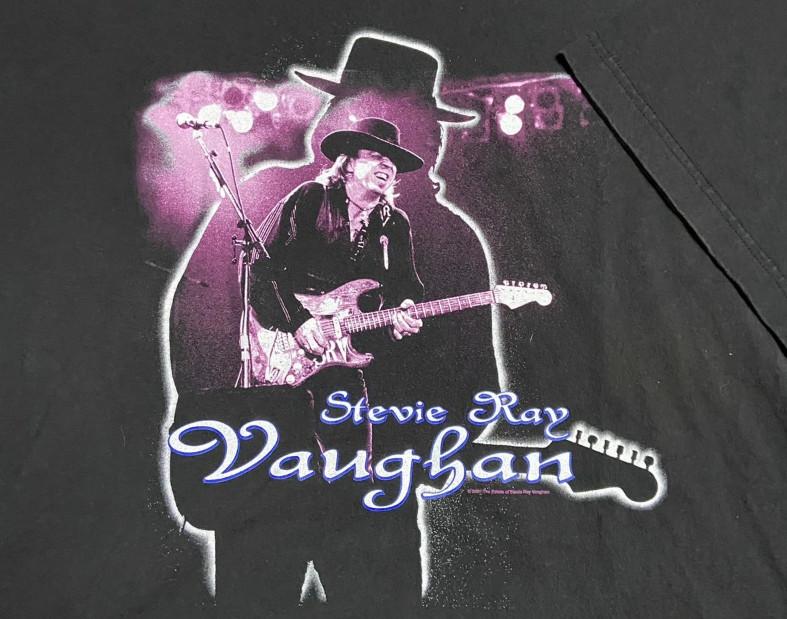 2001 Stevie Ray Vaughan Shirt Black Cotton Unisex Size S2345XL Unisex T-Shirt