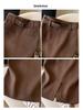 2025 Autumn/Winter High-Waisted Grey A-line Skirt - Thickened, Slimming, Hip-Hugging