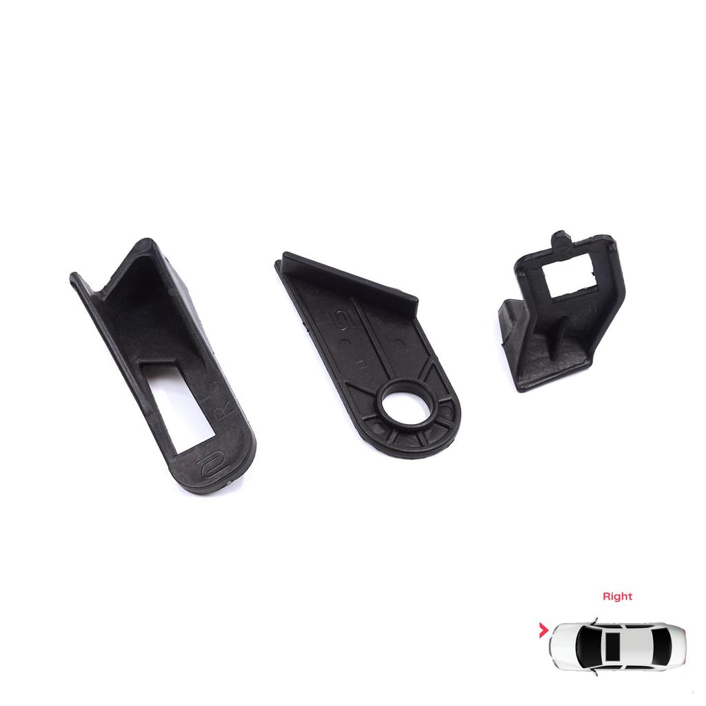EHL589-2 Soporte de Faro Lado Derecho Juego de Pestañas de Soporte de Reparación para Fiat Abarth Grande Punto MK3 199 2005-2013 89101373DX