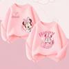 2026 Autumn New Girls Casual Sweatshirts Kids O Neck Hoodies Cartoon Print Children's Long Sleeve Tops Breathable Sport Clothes