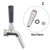 Stainless Steel Spount for Forward Sealing Faucet Food Grade O-ring