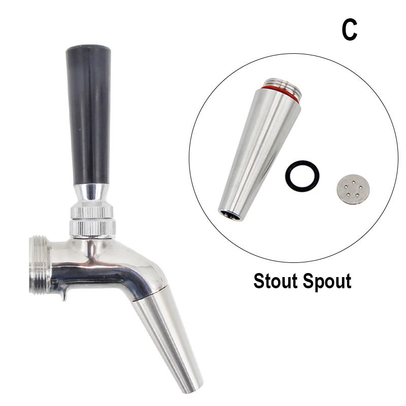 Stainless Steel Spount for Forward Sealing Faucet Food Grade O-ring