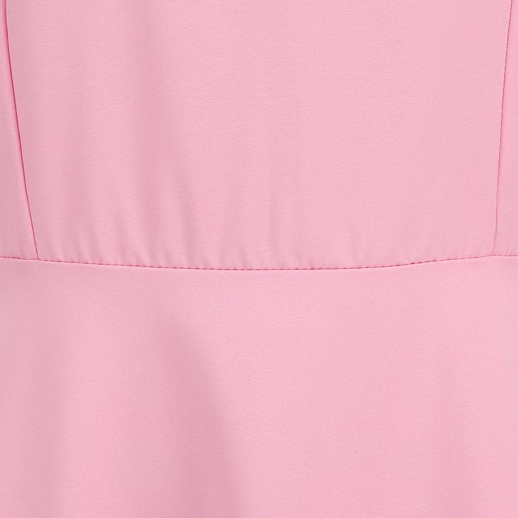 GMXIA Rochie de vară, retro, sexy, cu Halter, de culoare uni