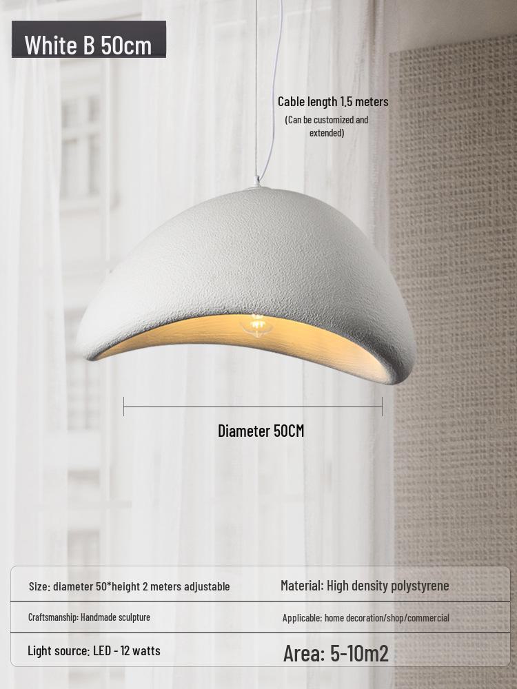 Wabi-Sabi Designer Chandelier for Yuanbao Coffee & B&B